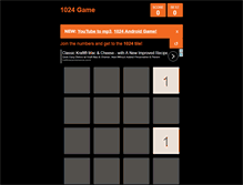 Tablet Screenshot of 1024game.org